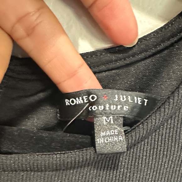 Romeo & Juliet Couture Black Midi Dress - Picture 2 of 16